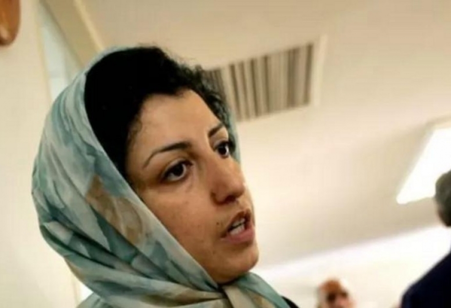 Азербайджанку Наргиз Мухаммеди из иранского Зенджана выдвинули на Нобелевскую премию мира, сама правозащитница в иранской тюрьме
