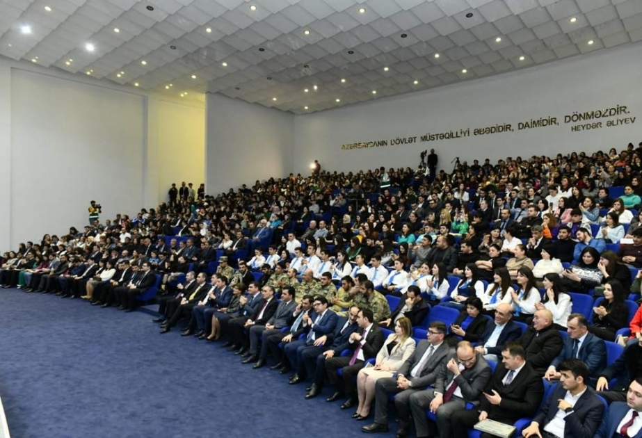 Mingəçevir şəhərində "Gənclər Paytaxtı 2023” layihəsinin açılış mərasimi keçirilib - FOTO