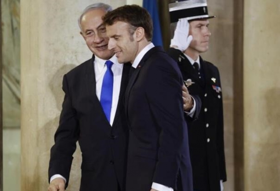 Benyamin Netanyahu və Emmanuel Makron Parisdə görüşüblər