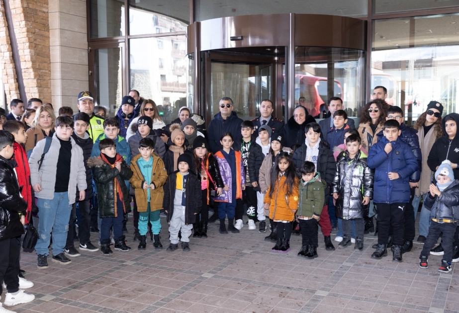 Şəhid uşaqları üçün Şahdağda əyləncəli tədbir təşkil edilib