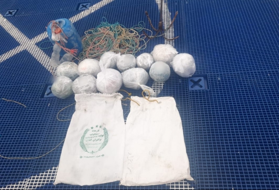 Xəzər dənizində 12 kiloqramdan çox narkotik vasitə aşkarlanıb