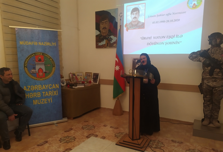 Ürəyi Vətən eşqi ilə döyünən Şəhnin...