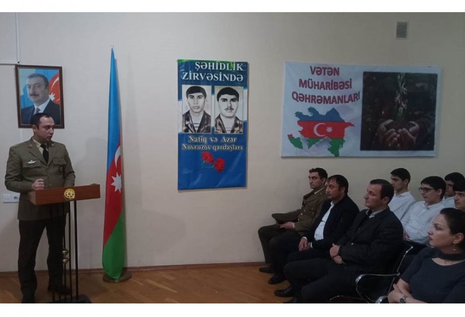 Vətəndaşlara fövqəladə hadisələr zamanı zəruri davranış qaydaları barədə müvafiq biliklər verilir