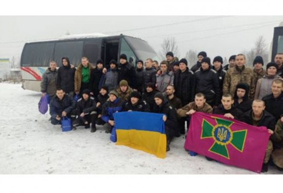 Ukrayna 116 hərbçisini əsirlikdən qaytarıb

