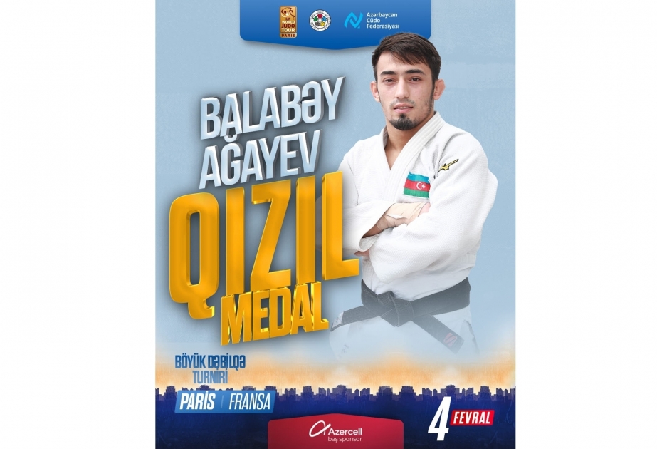 Azerbaijani judoka takes gold at Paris Grand Slam 2023