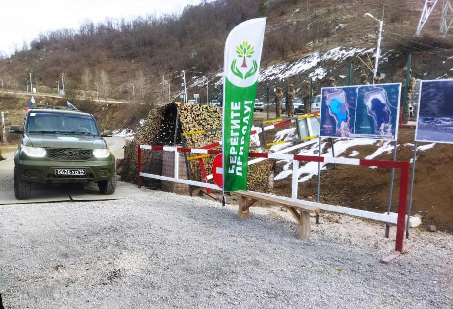 Sülhməramlıların daha beş avtomobilinin aksiya ərazisindən maneəsiz keçidi təmin olunub