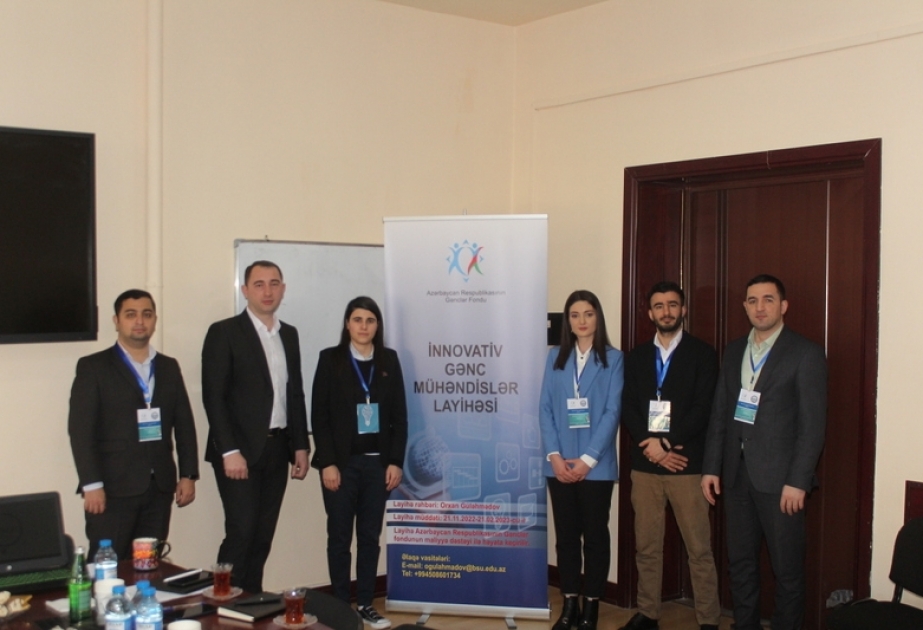 BDU-da “İnnovativ gənc mühəndislər” layihəsinin qiymətləndirilmə mərhələsi keçirilib