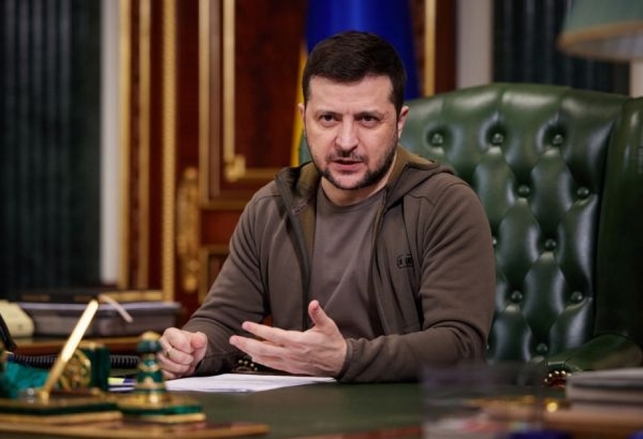 Volodimir Zelenski Türkiyəyə humanitar yardımın göndərilməsi barədə sənəd imzalayıb