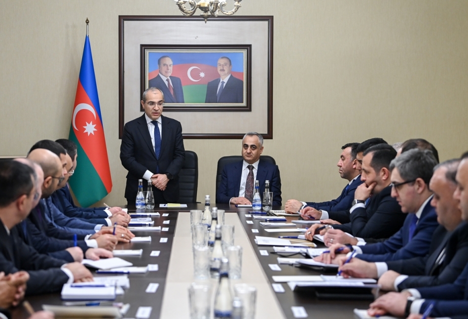 Naxçıvanda iqtisadi sferada həyata keçirilən tədbirlər müzakirə olunub