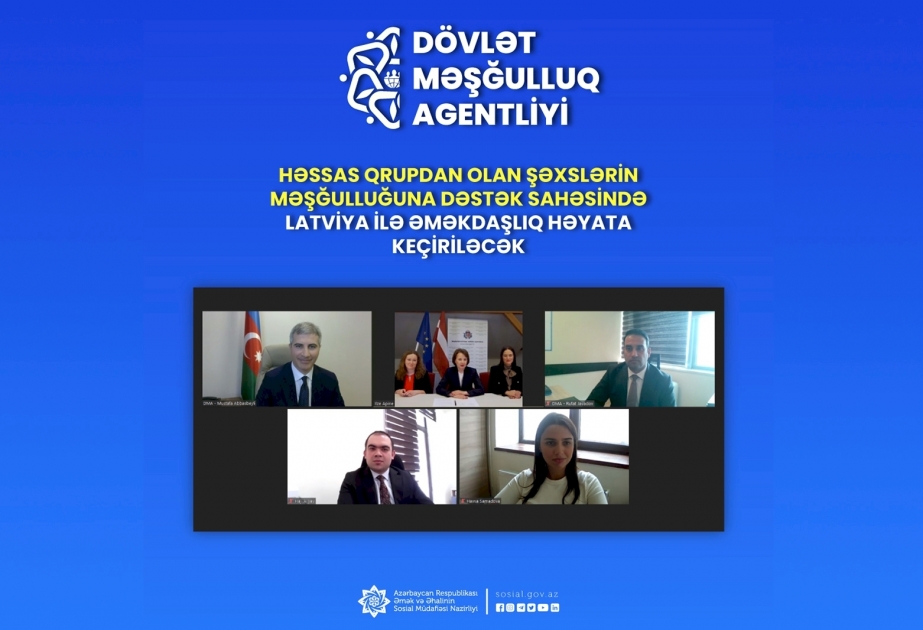 Həssas qrupdan olan şəxslərin məşğulluğuna dəstək sahəsində Latviya ilə əməkdaşlıq həyata keçiriləcək