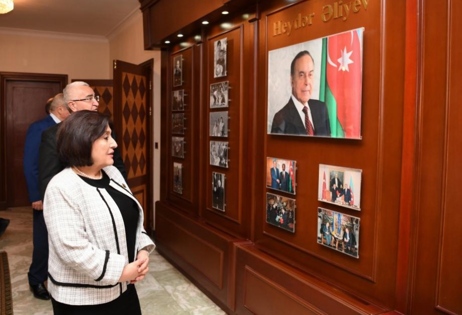 Azərbaycan parlamentinin sədri ölkəmizin Misirdəki səfirliyində olub