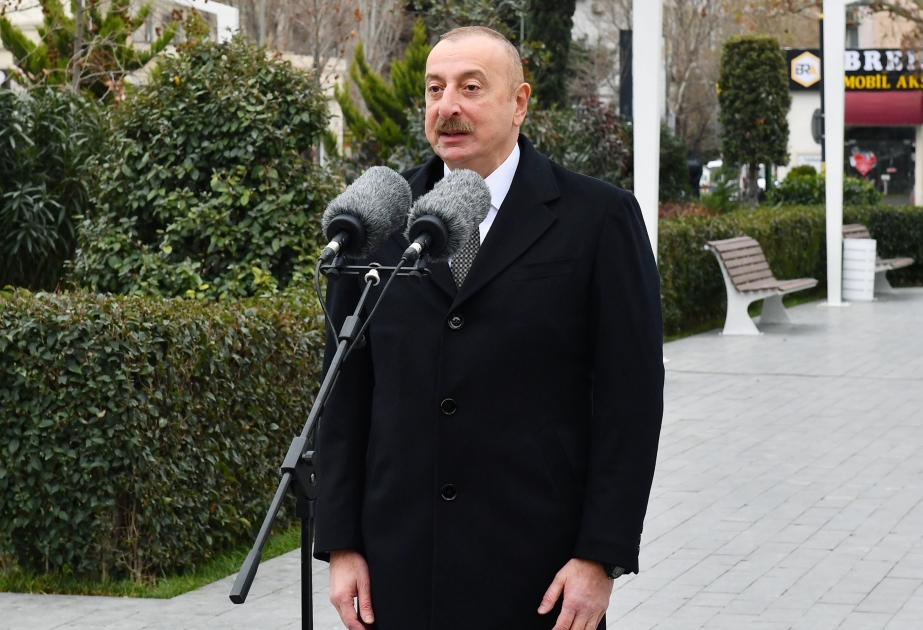 President Ilham Aliyev: Tofig Guliyev's works have created a revolution in the cultural world of Azerbaijan

