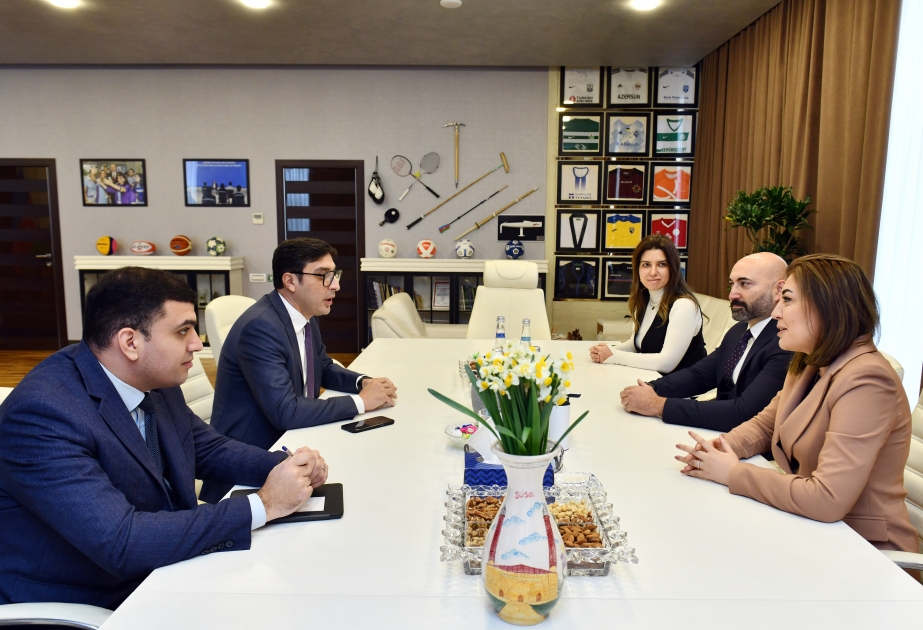 Gənclər və idman naziri ikinci “Yüksəliş” müsabiqəsinin qalibləri ilə görüşüb