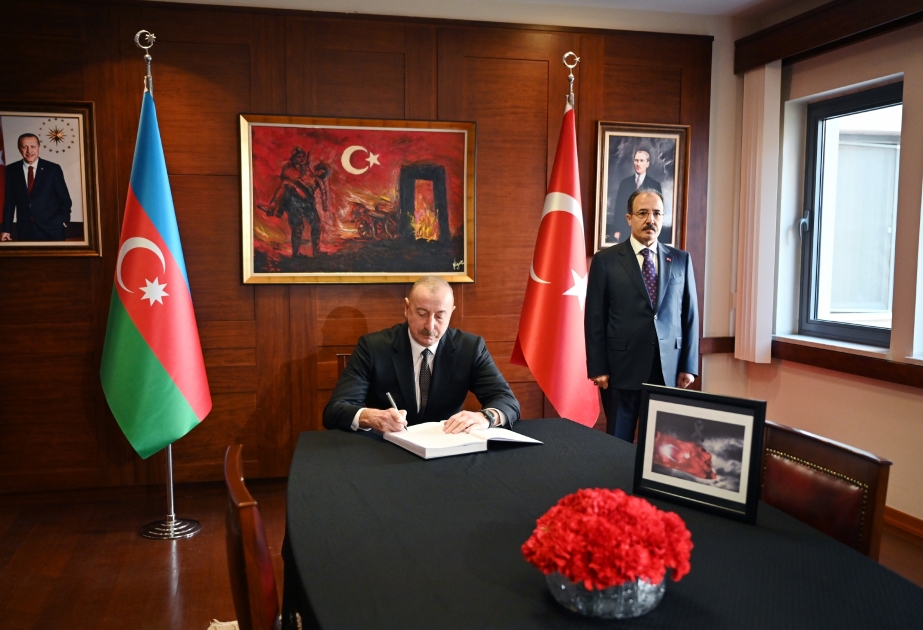رئيس أذربيجان: مستعدون لإجلاء الجرحى من اخواتنا واخواننا من تركيا الى أذربيجان لتلقي العلاج  تم تحضير أسرة في باكو ومدن أخرى وفي نخجيوان لاستقبال الجرحى