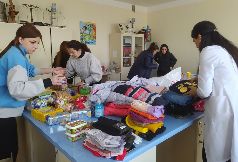 Mikrobiologiya İnstitutu Türkiyə üçün yardım kampaniyasına qoşulub