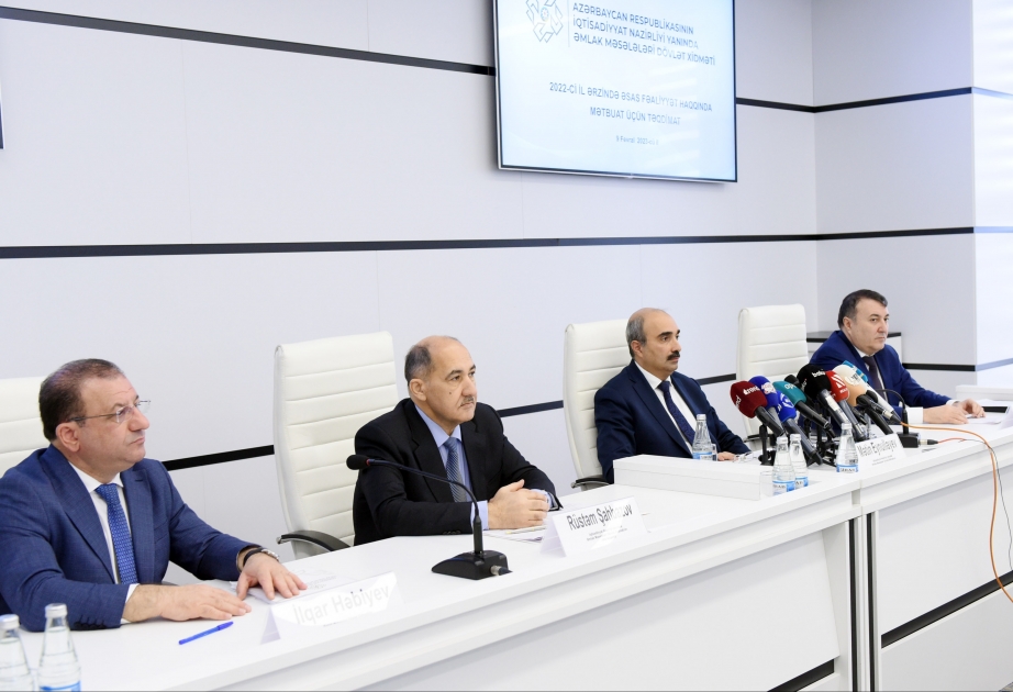 Ötən illərlə müqayisədə 2022-ci ildə daşınmaz əmlakın qeydiyyatı sahəsində ən yüksək göstərici qeydə alınıb
