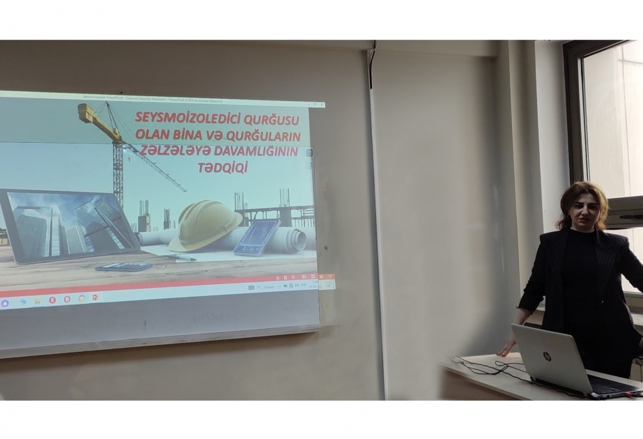 Bina və qurğuların zəlzələyə davamlığı – AzMİU-da elmi seminar