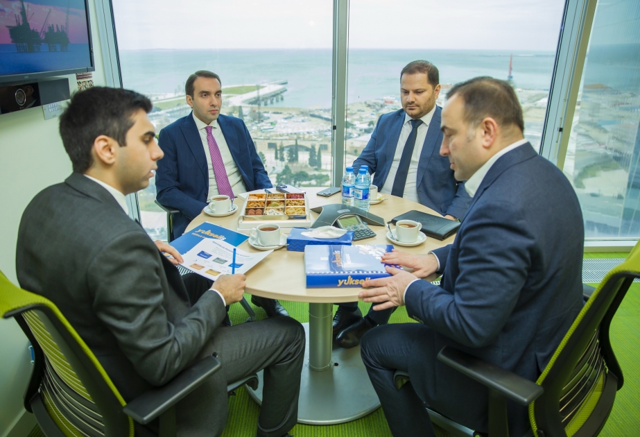 BP-nin vitse-prezidenti ikinci “Yüksəliş” müsabiqəsinin qalibləri ilə görüşüb