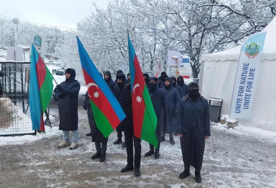 Laçın-Xankəndi yolunda ekoaksiya 61 gündür davam edir