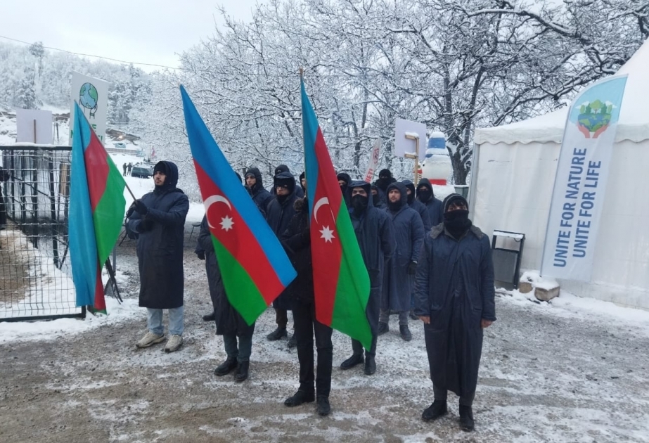 Azerbaijani eco-activists’ peaceful protest on Lachin–Khankendi road enters 61st day
