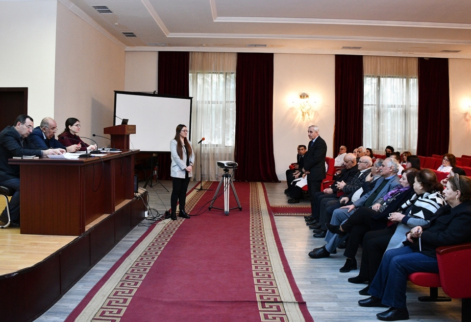 Neft-Kimya Prosesləri İnstitutunda Heydər Əliyev təqaüdünün qalibi müəyyənləşib