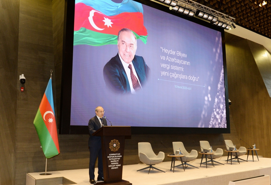 “Heydər Əliyev və Azərbaycanın vergi sistemi: Yeni çağırışlara doğru” mövzusunda konfrans keçirilib