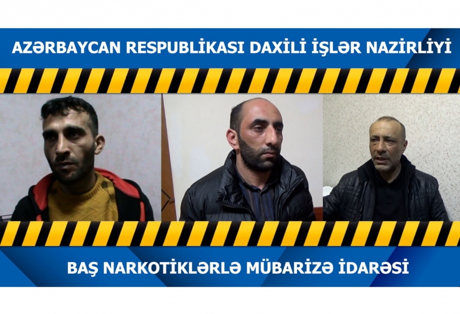 Avropaya narkotik göndərməyə çalışan dəstə üzvləri həbs olunub VİDEO