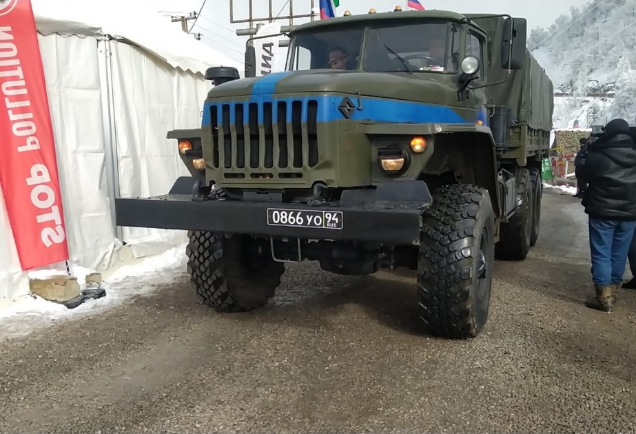 Обеспечен проезд очередного конвоя автомобилей миротворцев по территории проведения акции