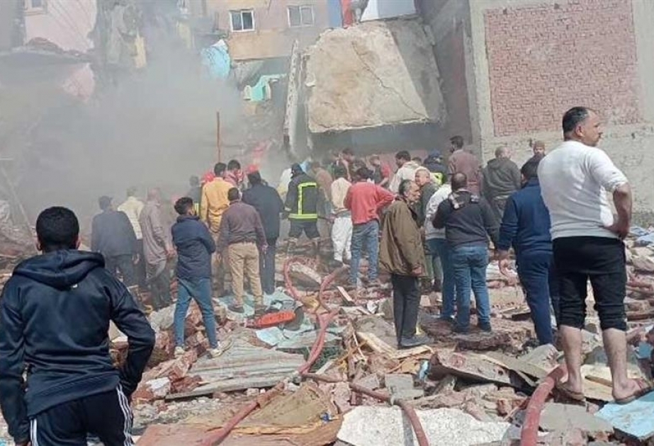 Building collapses in northern Egypt; 6 killed, 27 injured