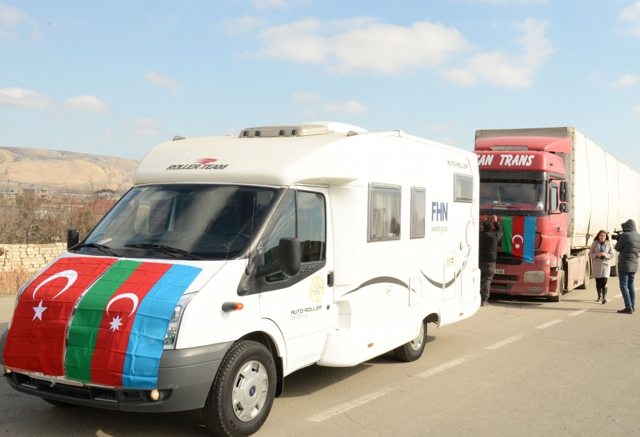 Azerbaiyán envía más ayuda humanitaria a Türkiye por instrucciones del Presidente Ilham Aliyev