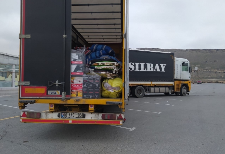 Se envió ayuda humanitaria a Türkiye desde los distritos azerbaiyanos de Balakan, Beylagan y Zardab