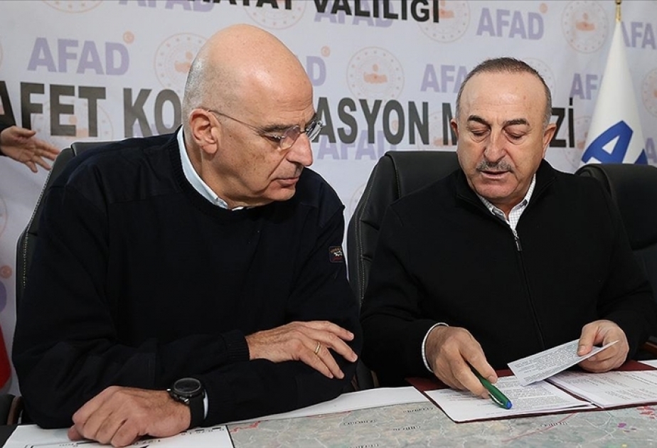 Yunanıstan XİN-in rəhbəri: Çətin anlarda bir-birimizə kömək etməyimiz vacibdir