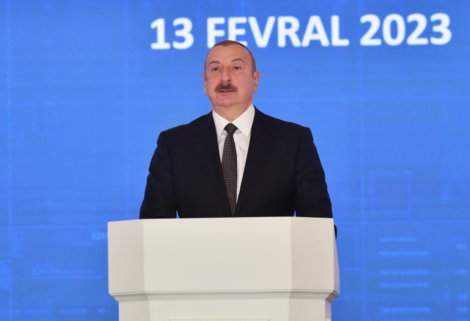 Президент Ильхам Алиев: Новая станция значительно усилит энергетический потенциал нашей страны