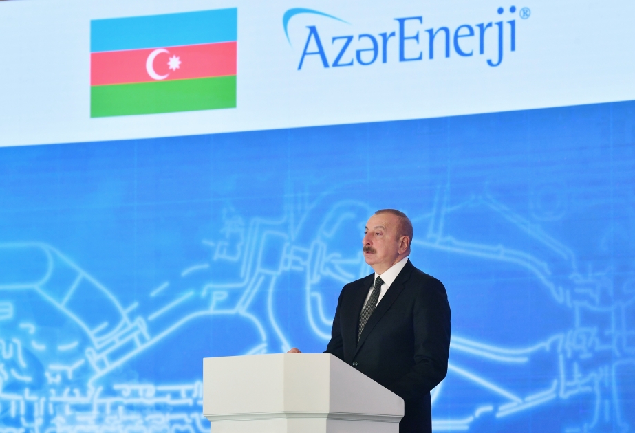 Presidente de Azerbaiyán: "La importancia de la central eléctrica de Mingachevir se puso aún más de manifiesto durante la segunda guerra de Karabaj"
