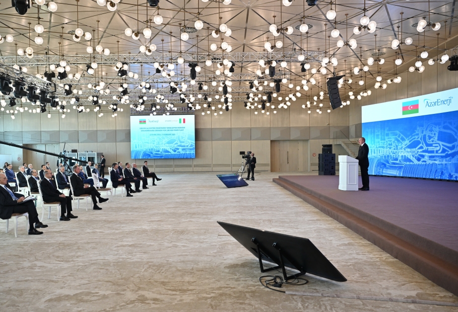 Presidente Ilham Aliyev: “Tenemos un gran potencial energético con poca inversión”

