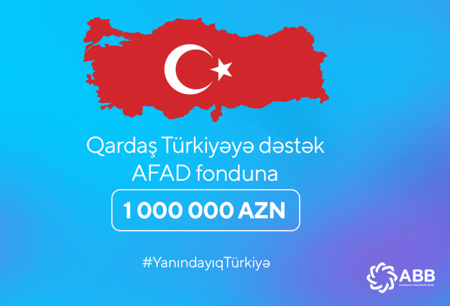 ®  ABB 1 milyon manat ianə edib