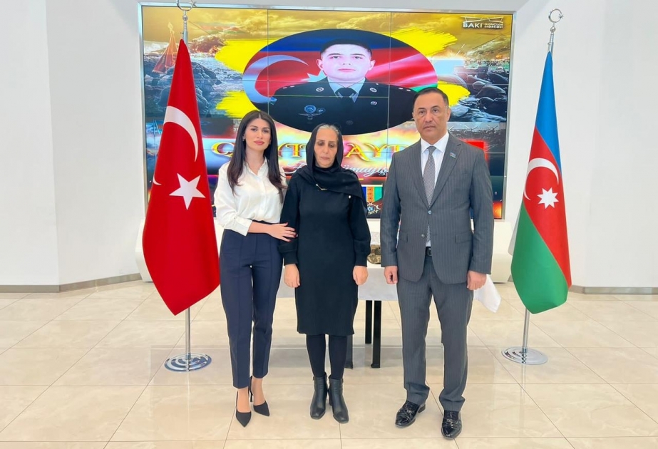 Vətən müharibəsi şəhidi Murad Nağıyevin döyüş yoluna həsr edilmiş kitabın təqdimatı olub
