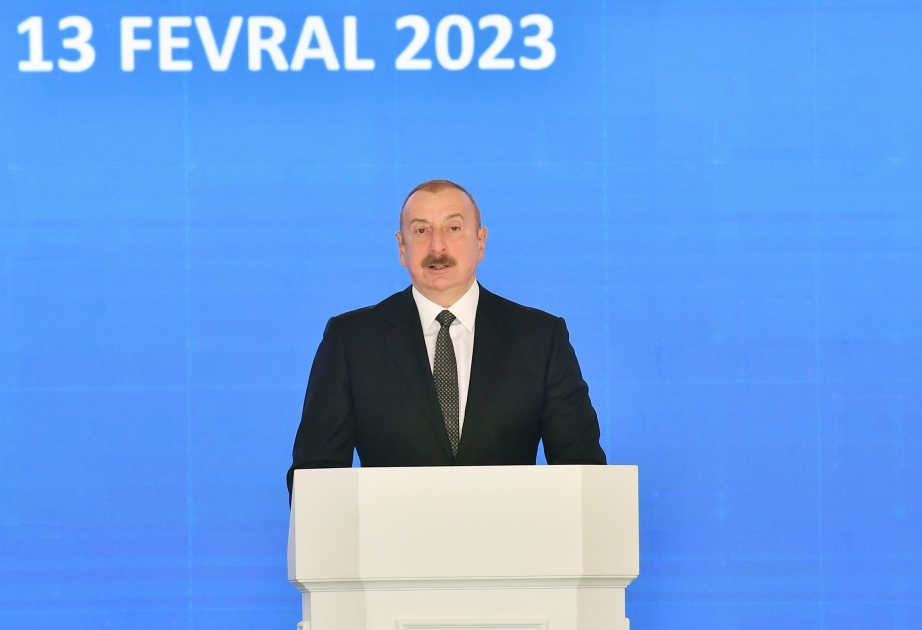 Ilham Aliyev : En peu de temps, huit blocs de la centrale électrique de Minguétchévir ont été reconstruits