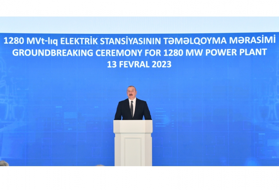 La nouvelle centrale électrique sera construite à partir des ressources internes de l’Azerbaïdjan