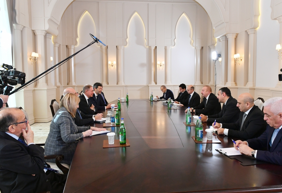 Президент Азербайджана: Мы поручили именно итальянским компаниям проекты, которые считаем для себя самыми важными