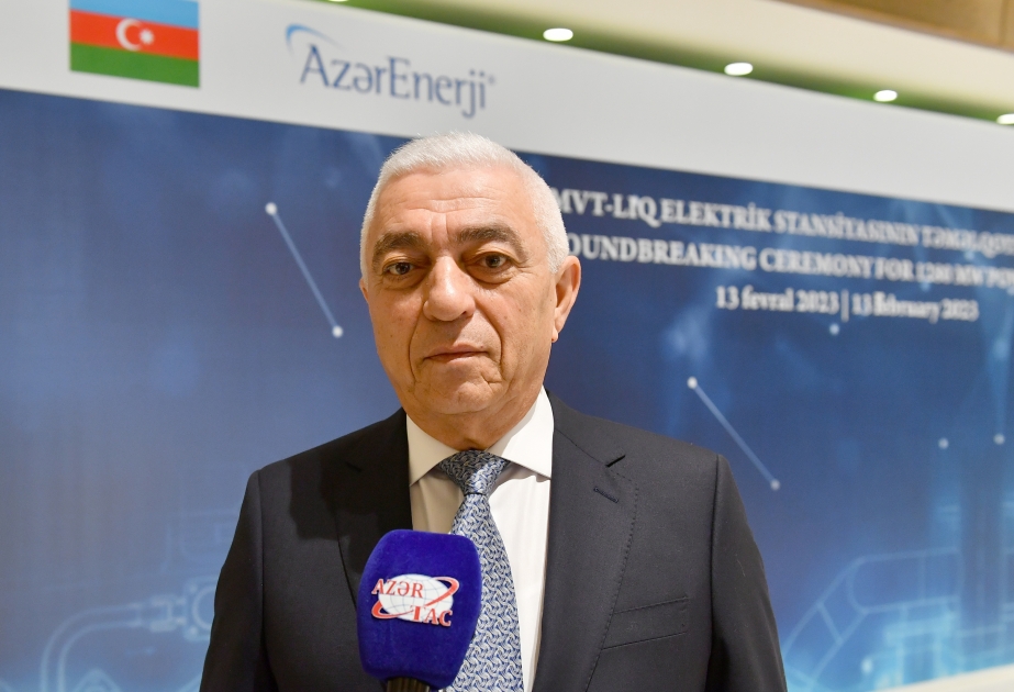 Baba Rzayev: Yeni istilik elektrik stansiyası 1 milyard kubmetrə yaxın qaza qənaət olunmasına imkan verəcək