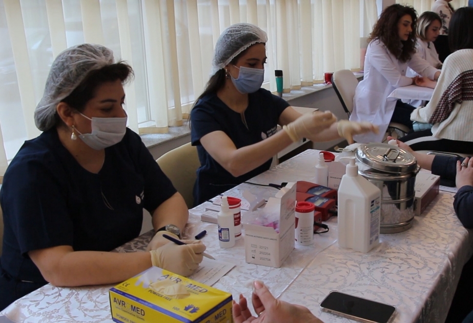 Abşeron rayonunda qanvermə aksiyası keçirilib