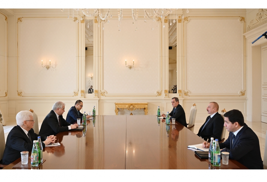Президент Ильхам Алиев принял специального представителя МИД России по нормализации отношений между Азербайджаном и Арменией  ОБНОВЛЕНО ВИДЕО