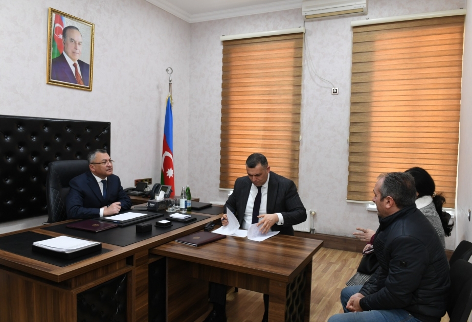 Dövlət Komitəsində vətəndaşların müraciətləri dinlənilib