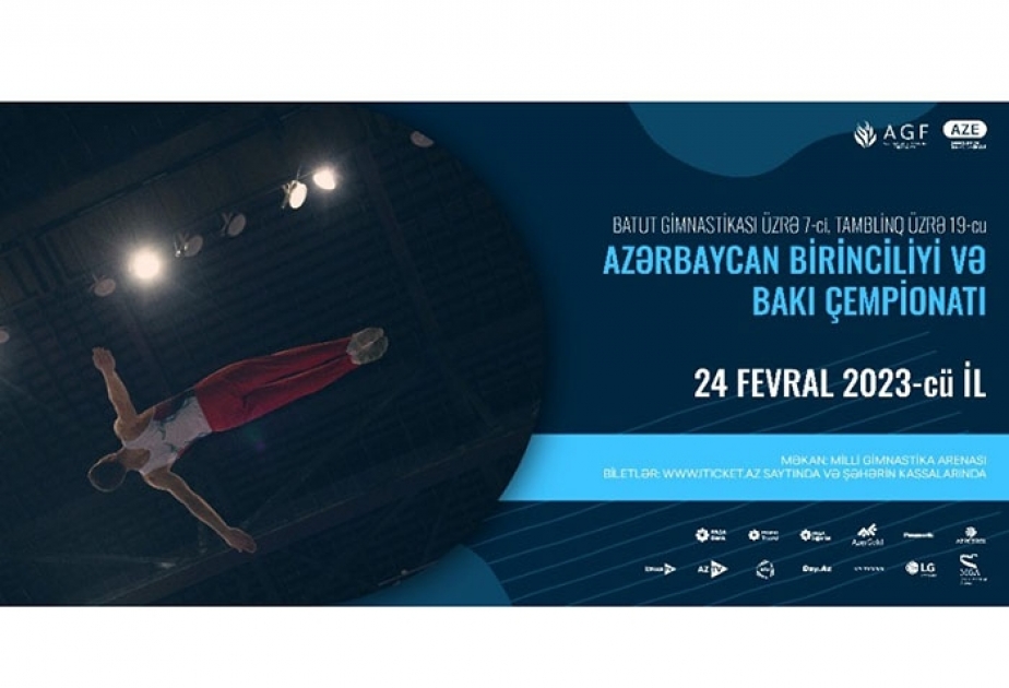 Batut və tamblinq üzrə ölkə çempionatında 100-dək gimnast mübarizə aparacaq