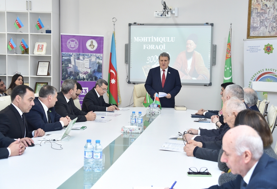 Beynəlxalq elmi konfrans: Məhtimqulu Fəraqi – dünya ədəbiyyatının görkəmli şairi