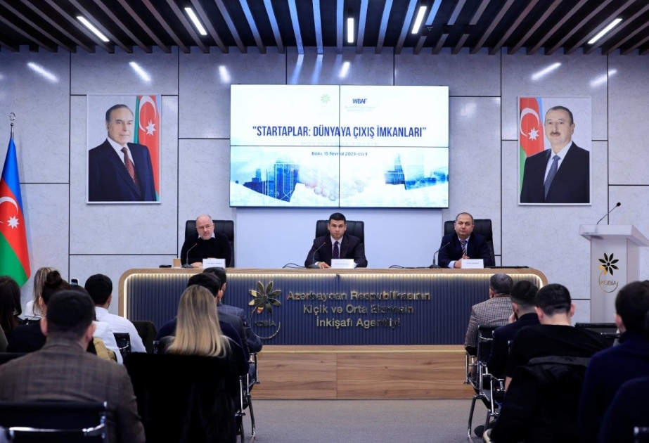 Yerli startapların xarici bazarlara çıxış imkanları müzakirə olunub