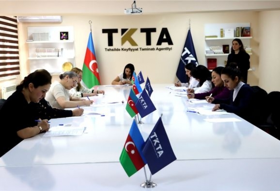 TKTA tərəfindən ərizəçilərin dayə peşə ixtisası üzrə nəzəri bilikləri qiymətləndirilib