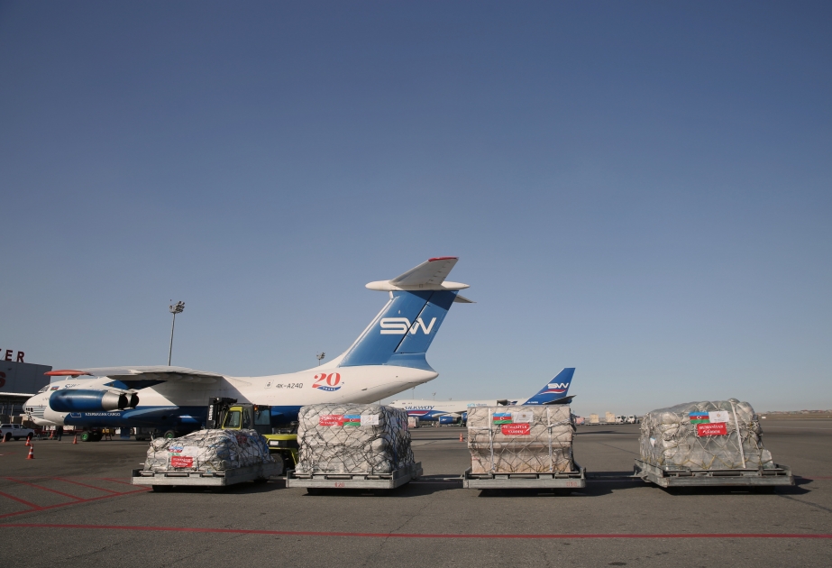 On First Vice-President Mehriban Aliyeva’s instructions, Azerbaijan sends another plane with humanitarian aid to quake-hit Türkiye
