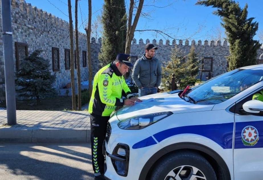 Təhlükəsizlik kəmərindən istifadə etməyən sürücülərlə bağlı profilaktik tədbirlər görülüb